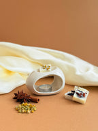 Queimador de Wax Melts em forma de ovo