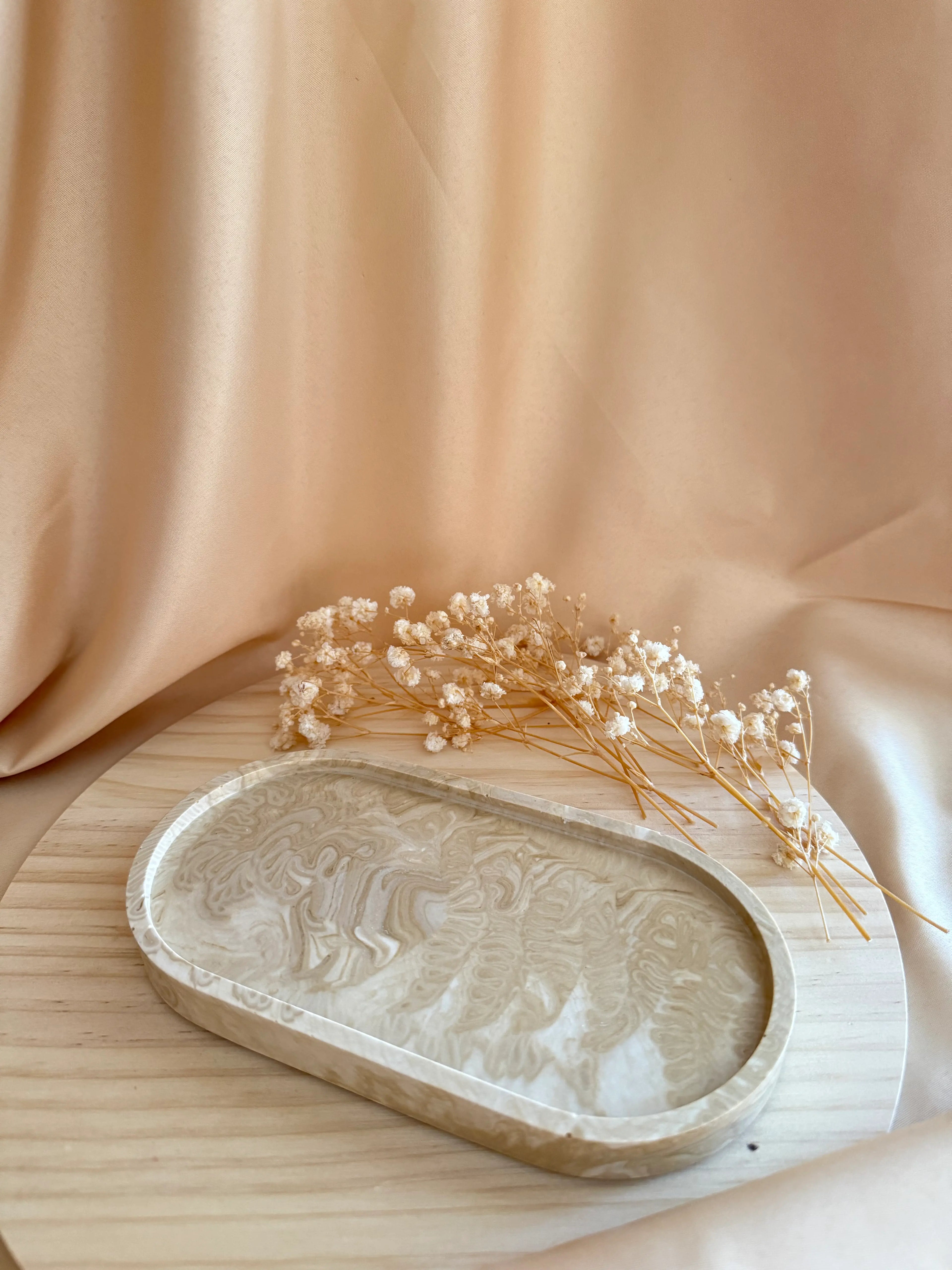 Tabuleiro decorativo Oval