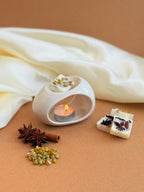 Queimador de Wax Melts em forma de ovo