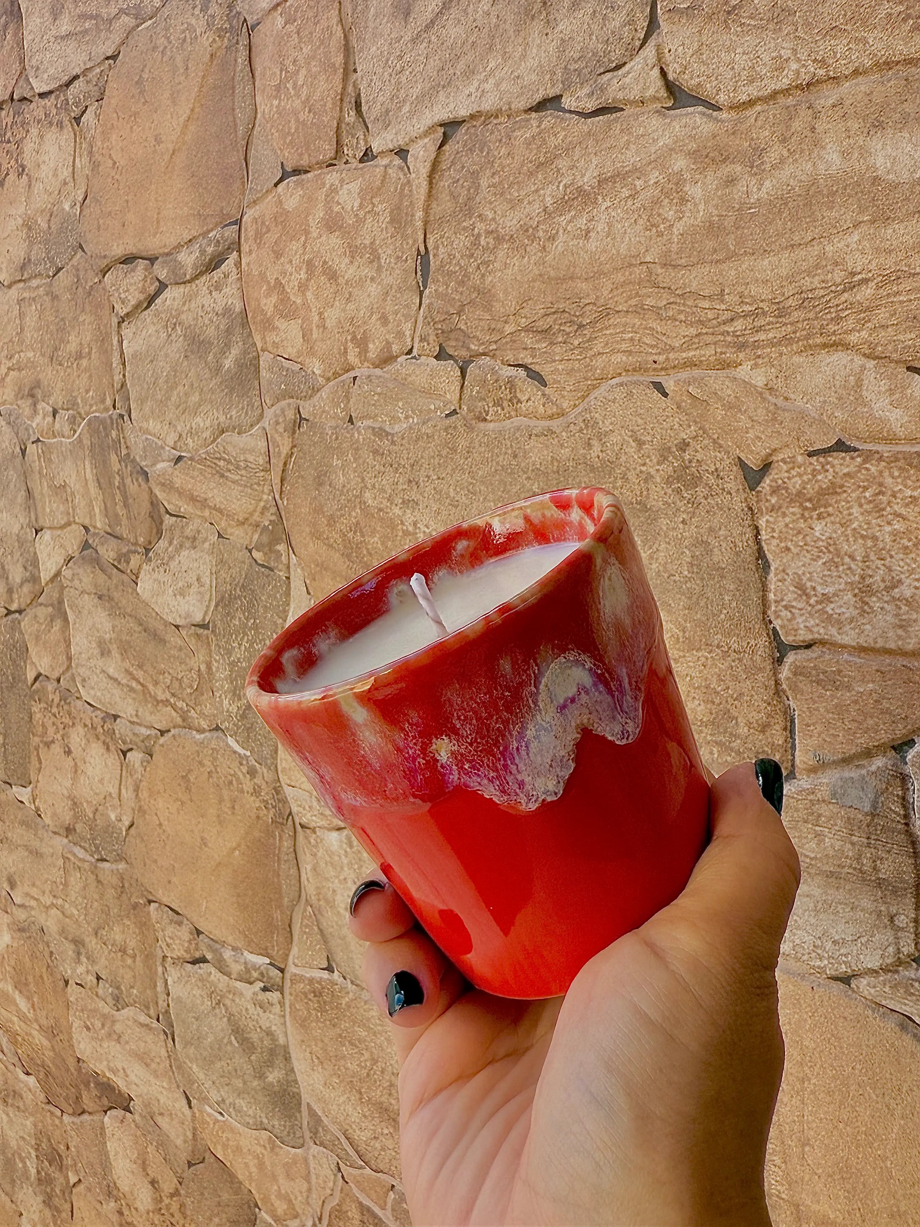 Vela Rubi - Vela aromática em cera de soja