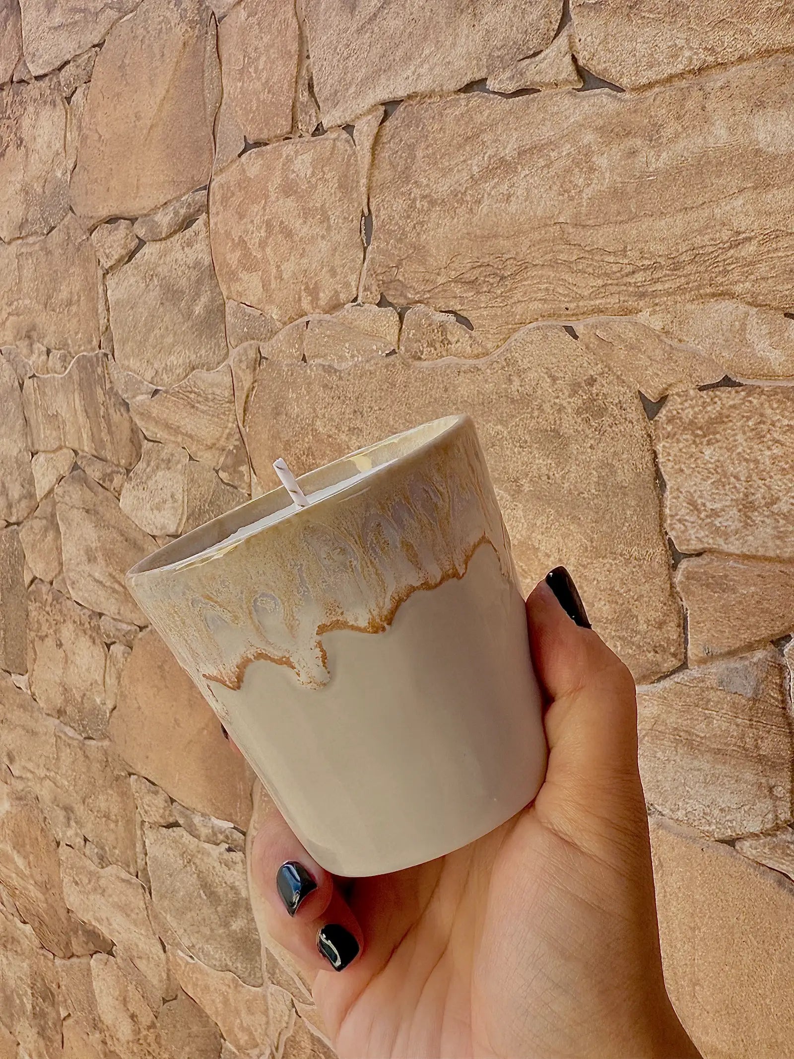 Vela Pérola - Vela aromática em cera de soja