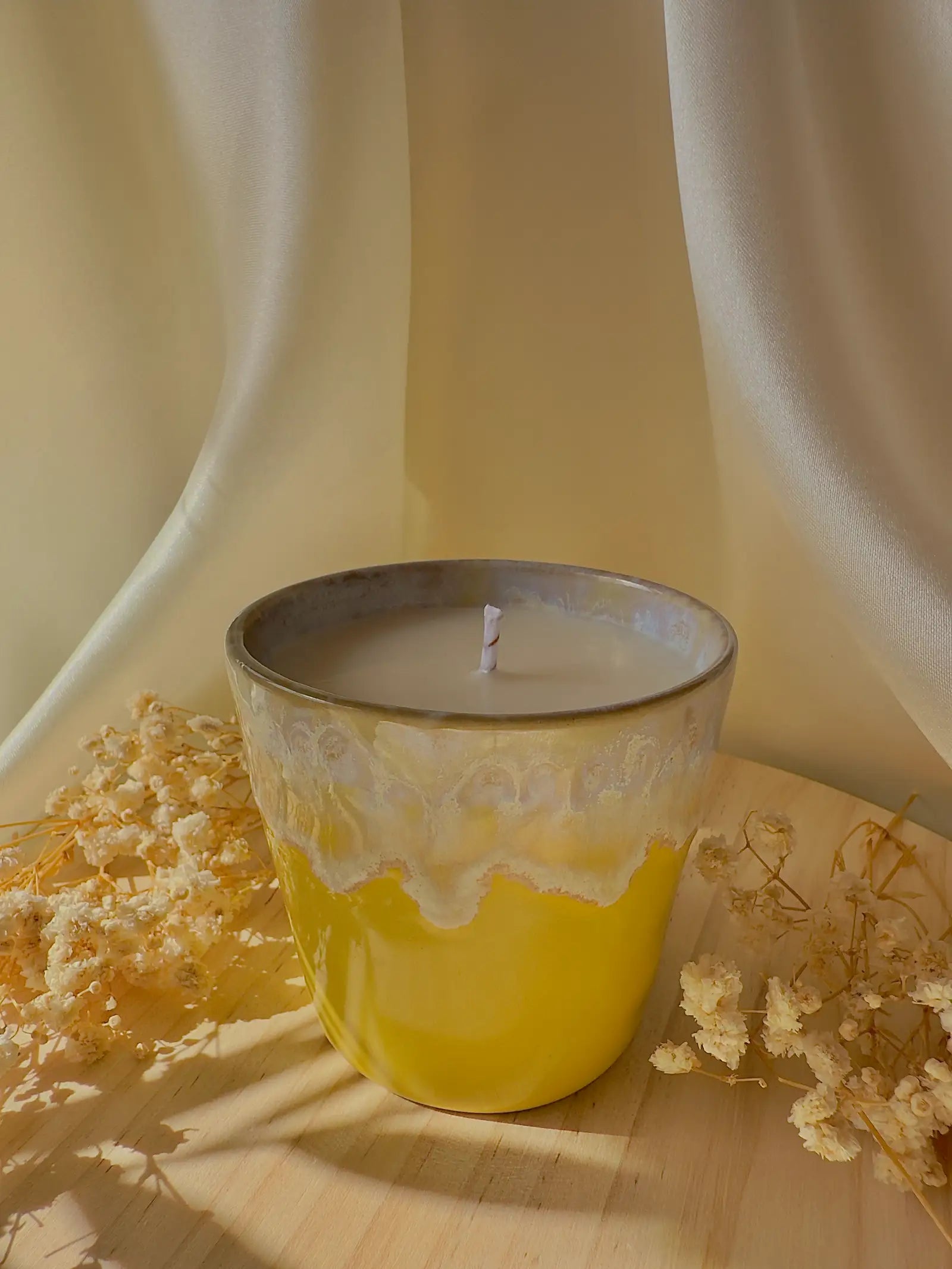 Vela Citrine - Vela aromática em cera de soja