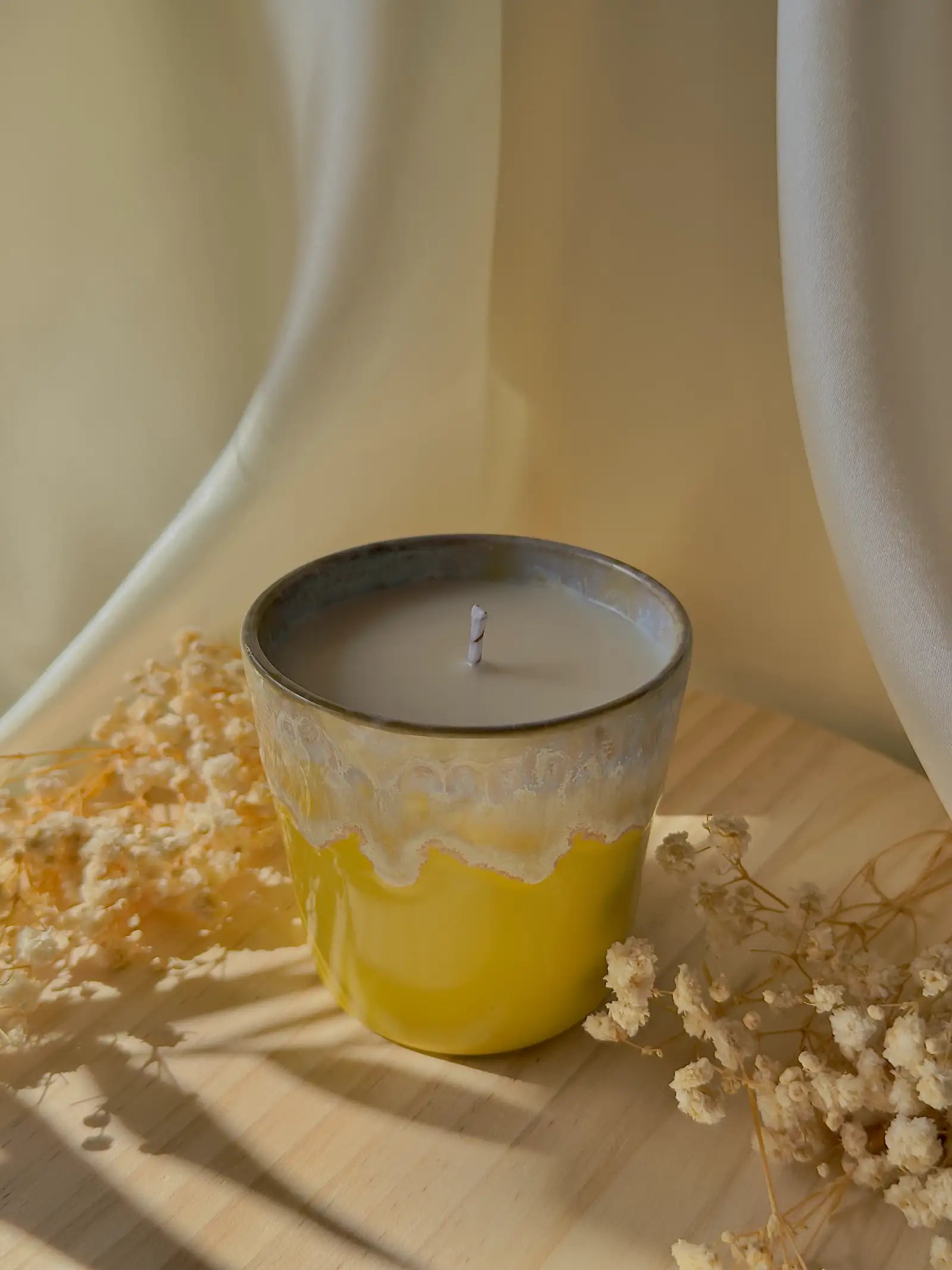 Vela Citrine - Vela aromática em cera de soja