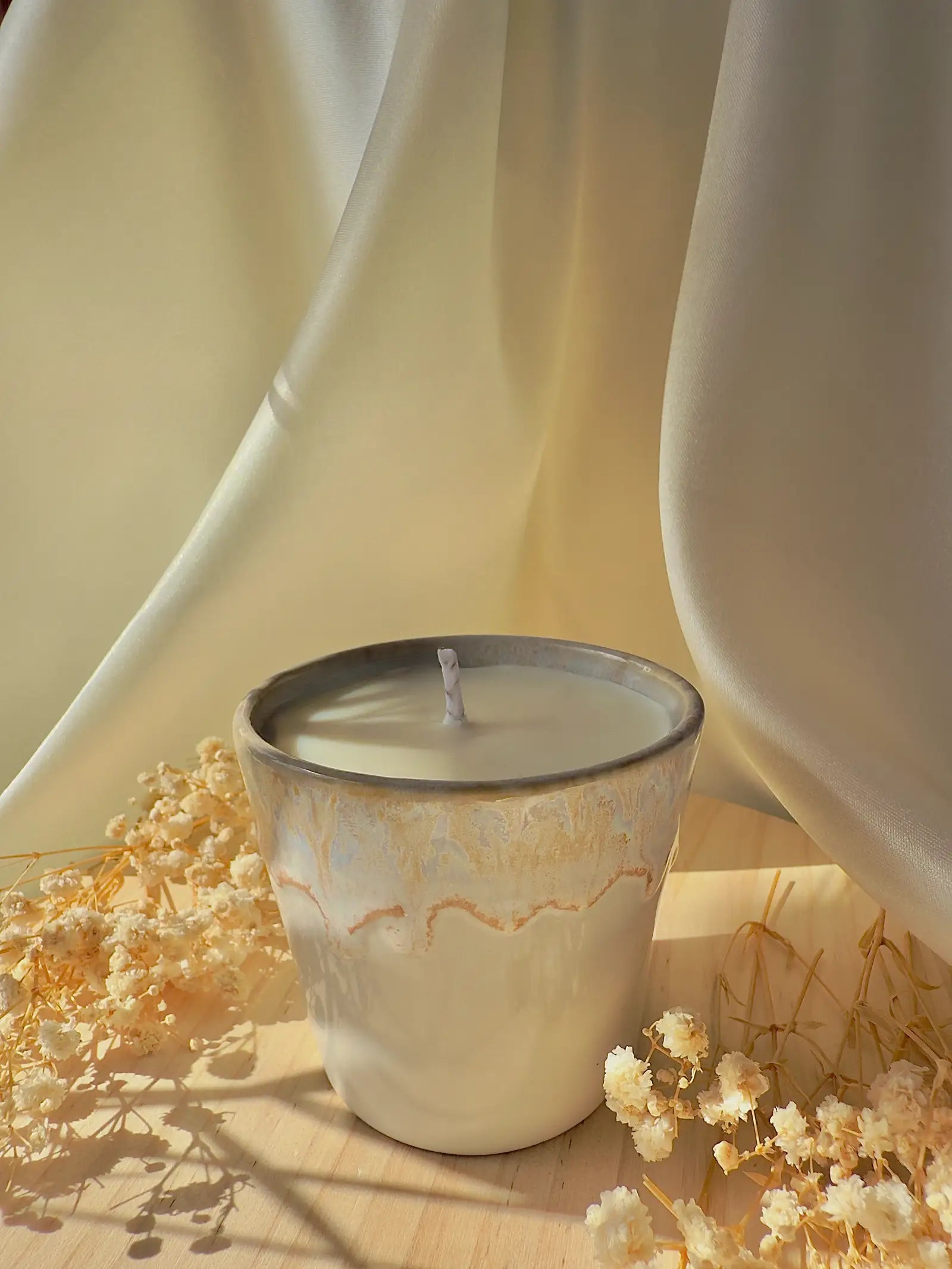 Vela Pérola - Vela aromática em cera de soja