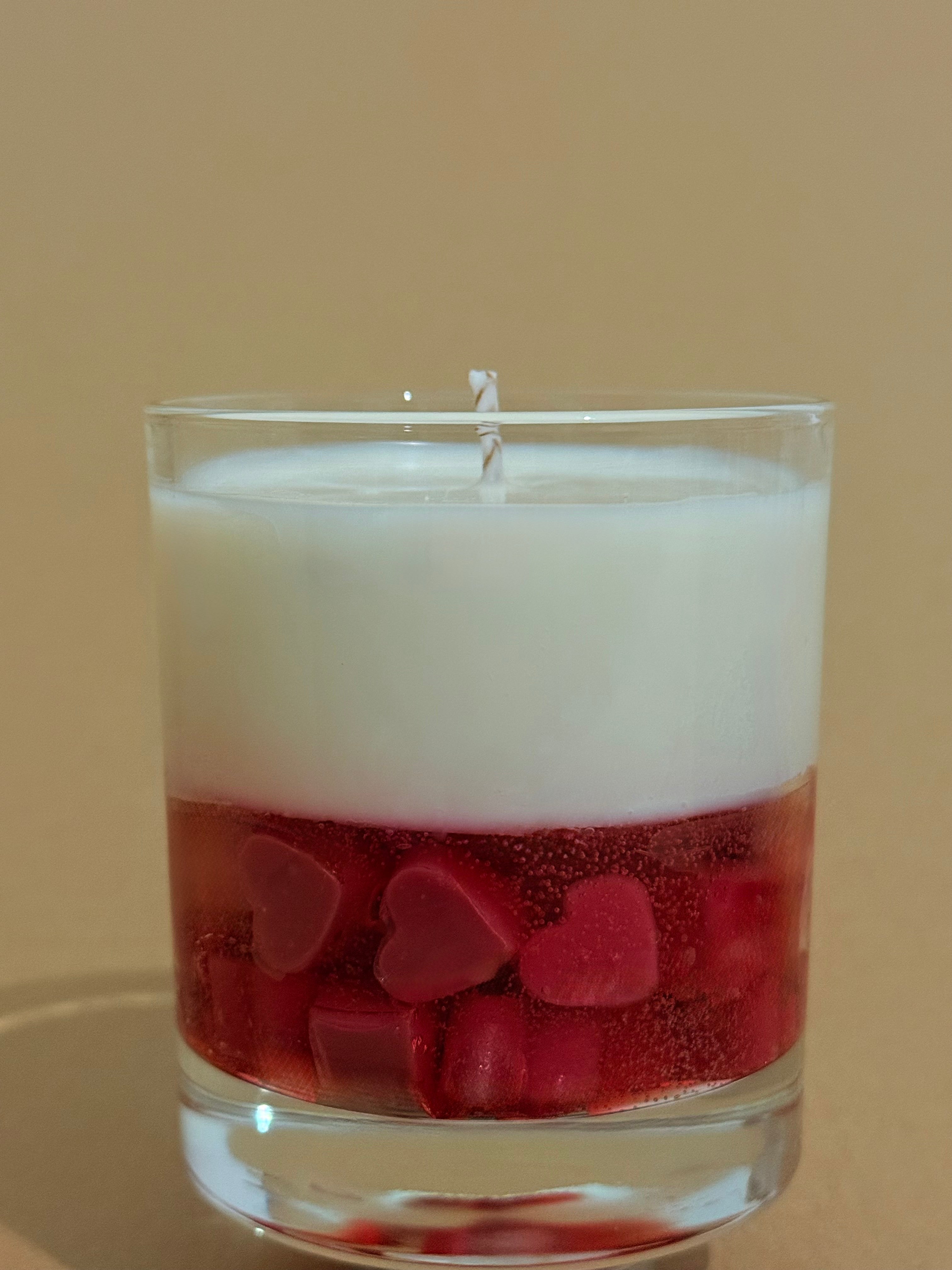 Vela amor Secreto - Mensagem de amor revelada pela chama