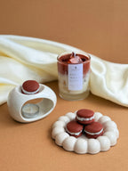 Wax Melt Macaroon de Café Mocha - perfeito para quem ama café