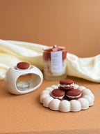 Wax Melt Macaroon de Café Mocha - perfeito para quem ama café
