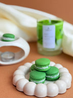 Wax Melt Macaroon de Pistachio - o perfume doce perfeito para a sua casa
