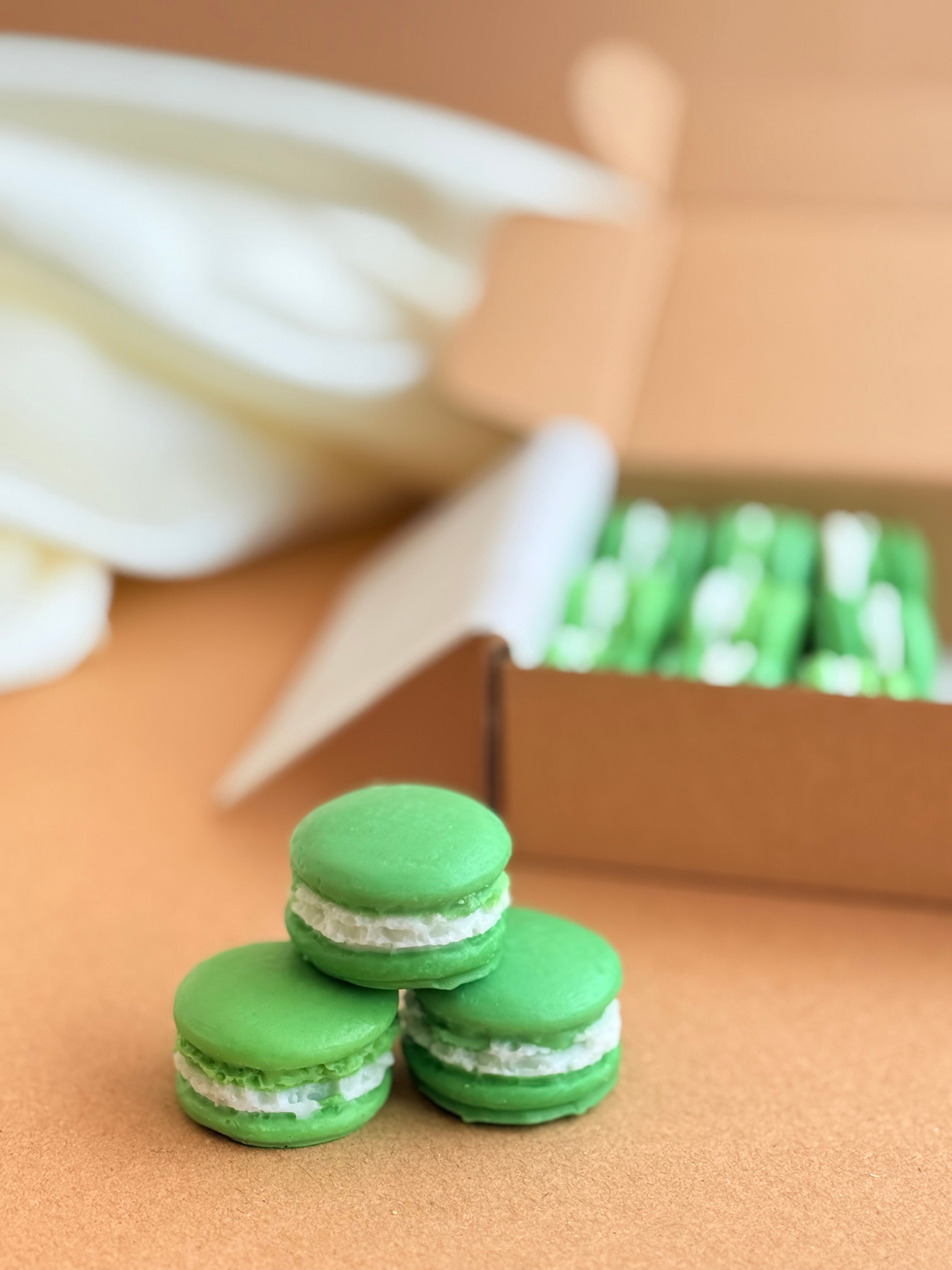 Wax Melt Macaroon de Pistachio - o perfume doce perfeito para a sua casa