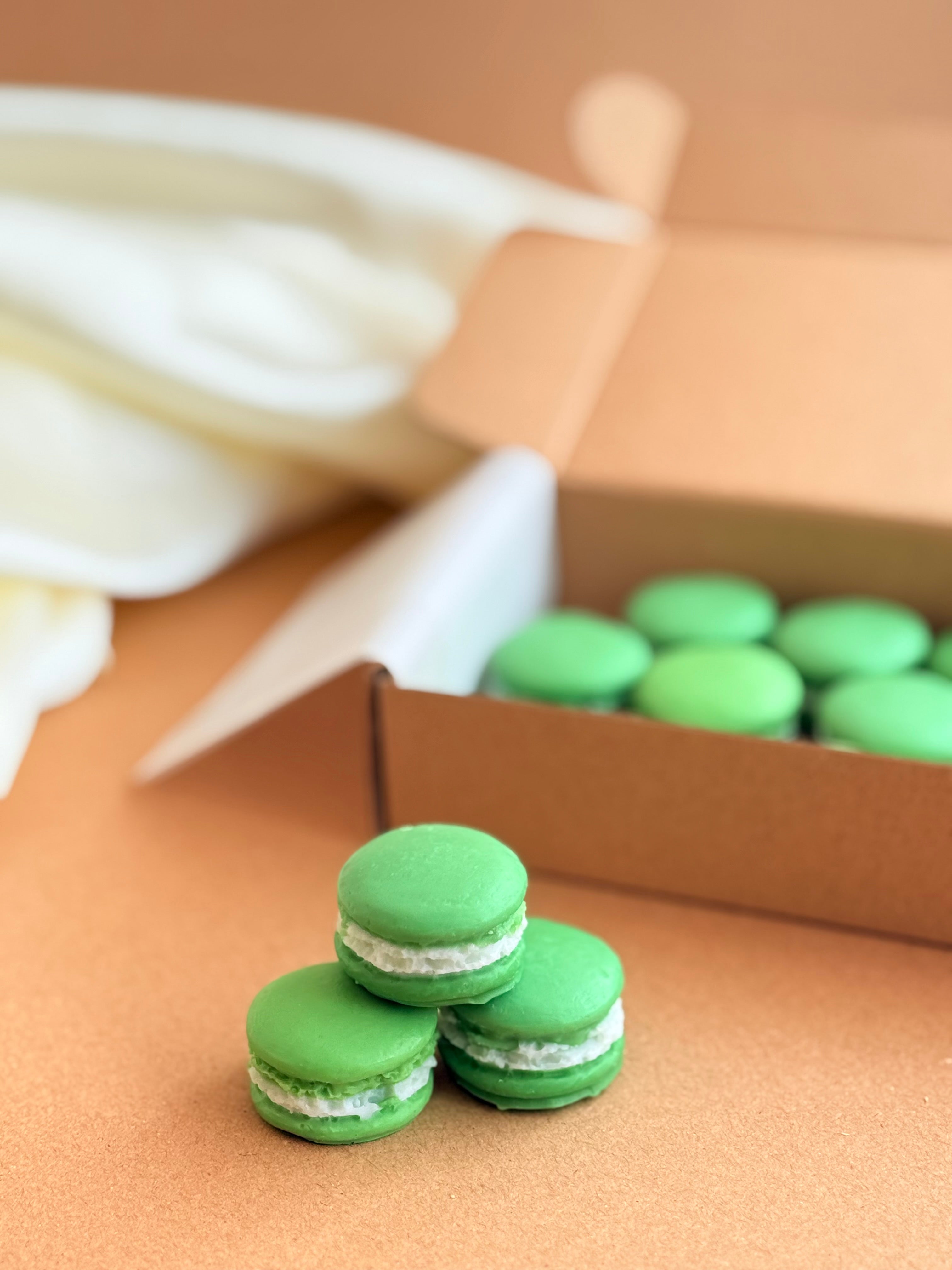 Wax Melt Macaroon de Pistachio - o perfume doce perfeito para a sua casa