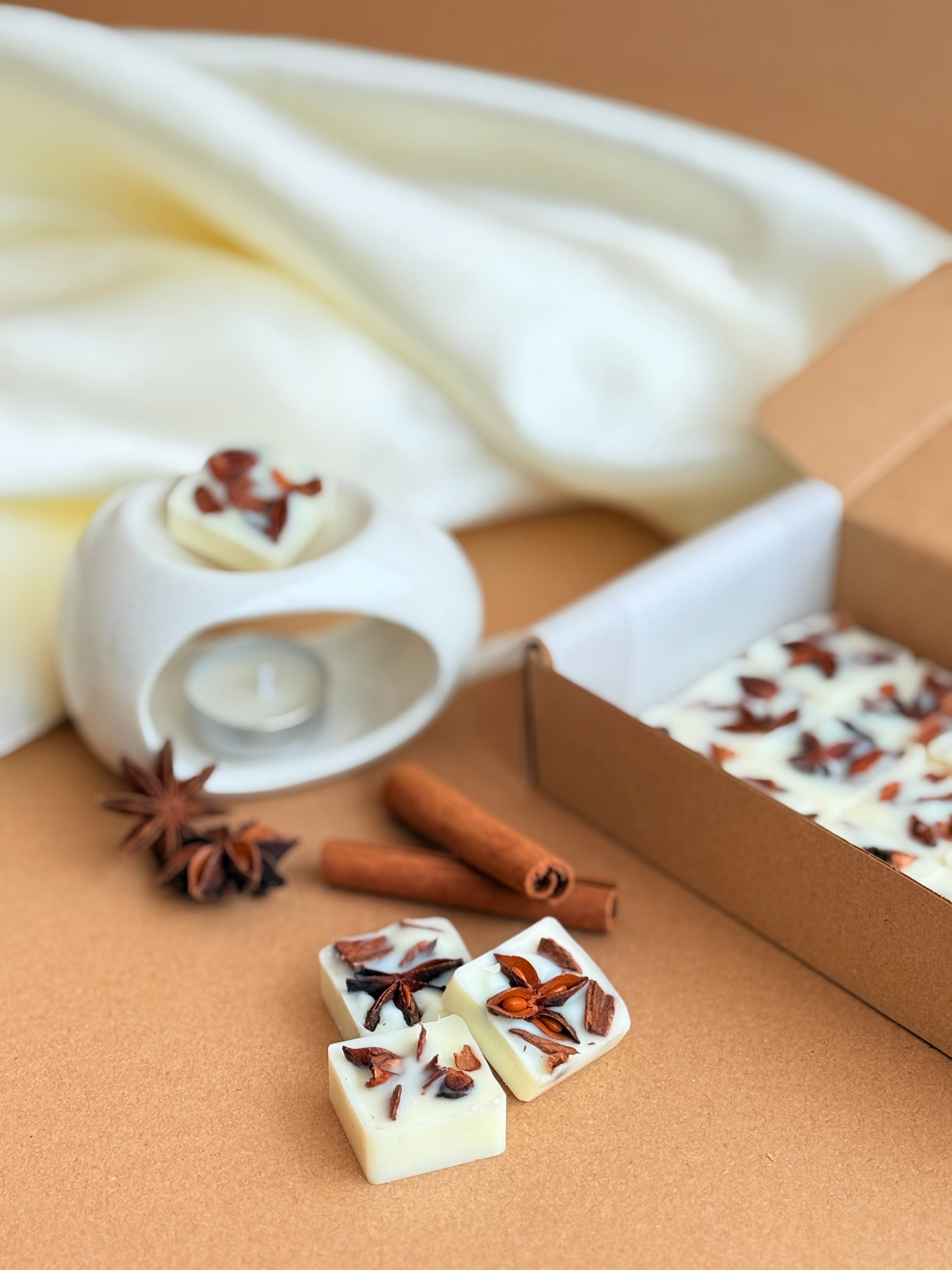 Wax Melt de Mel & Tabaco com Anis e Canela