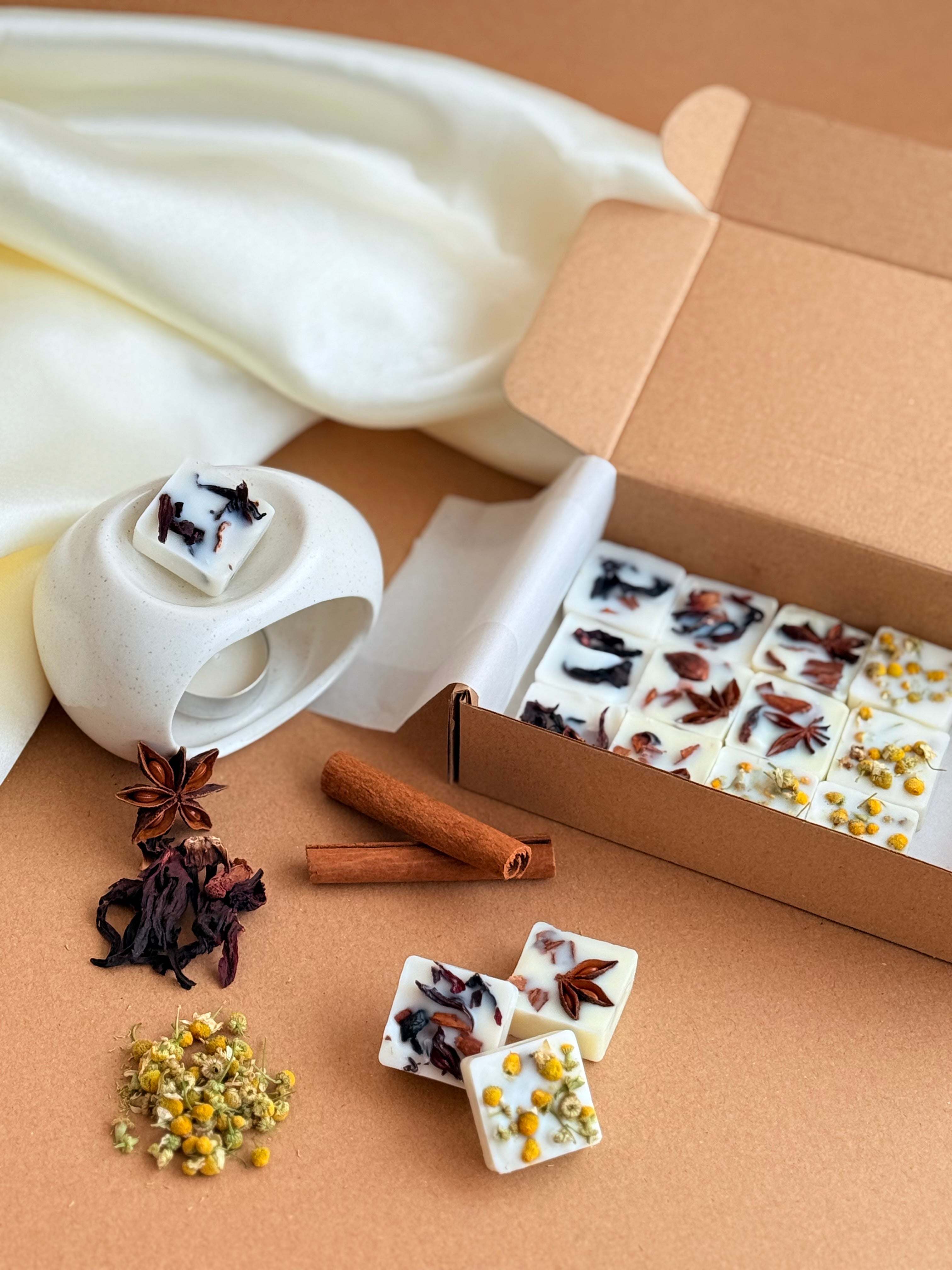 Wax Melt Botânico - a fusão de aromas perfeita para sua casa e bem-estar
