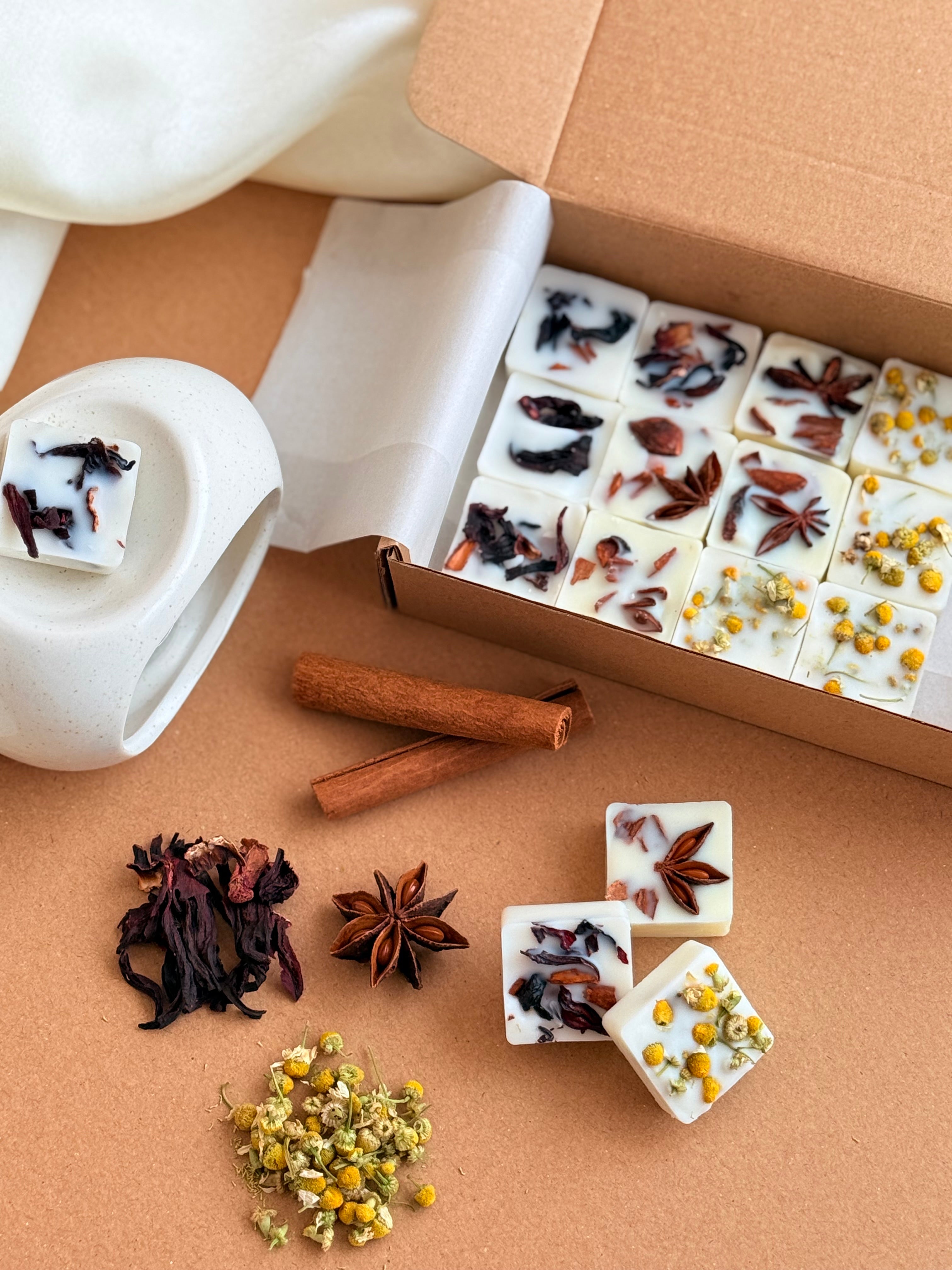 Wax Melt Botânico - a fusão de aromas perfeita para sua casa e bem-estar