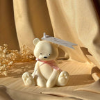 Vela Ursinho sentado - ideais para batizados e festas infantis